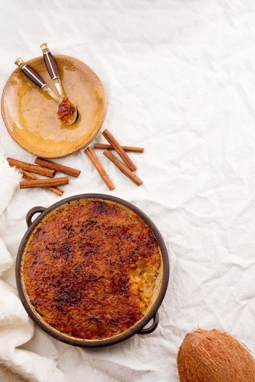 Clay Pot Coconut Rice Pudding