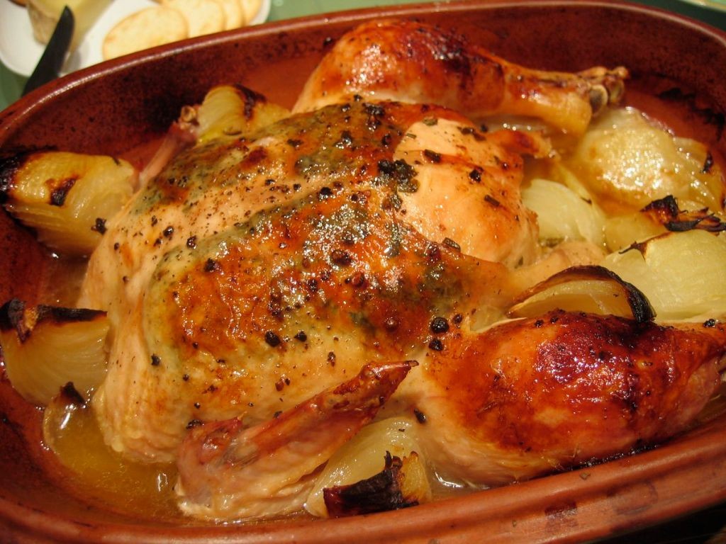 Clay Pot Lemon Herb Chicken