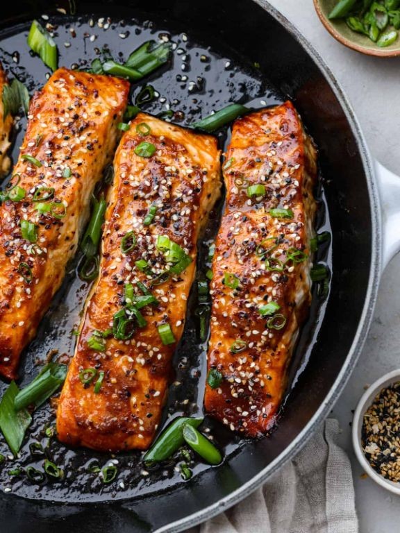 Clay Pot Salmon with Miso Glaze