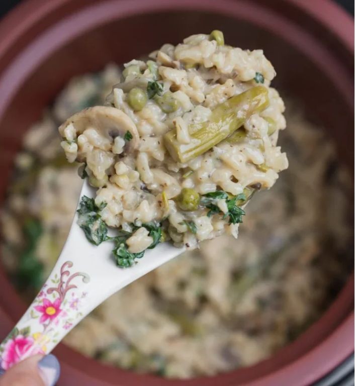Clay Pot Wild Mushroom Risotto