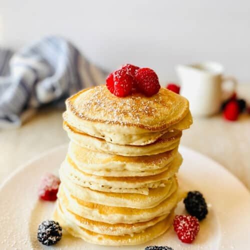 Coconut Dream Sweet Cream Pancakes