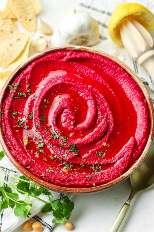 Coconut Milk Beet Hummus