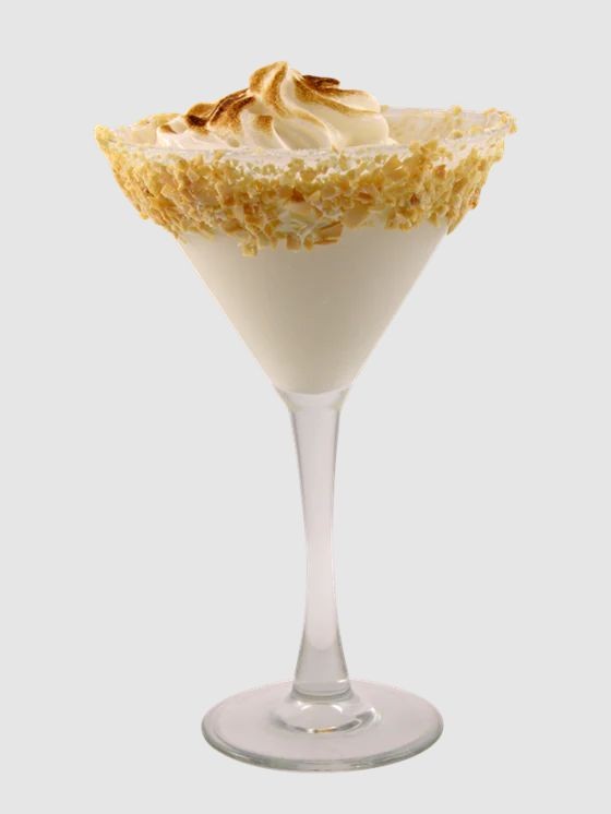 Coconut Rum Cream Pie Martini