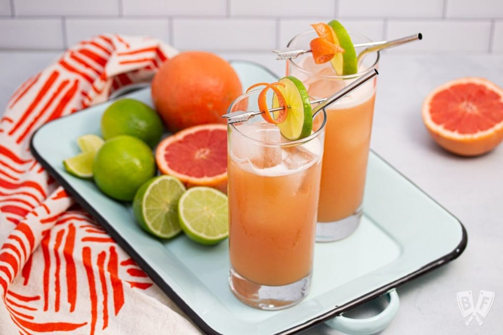 Coconut Rum Guava Cooler