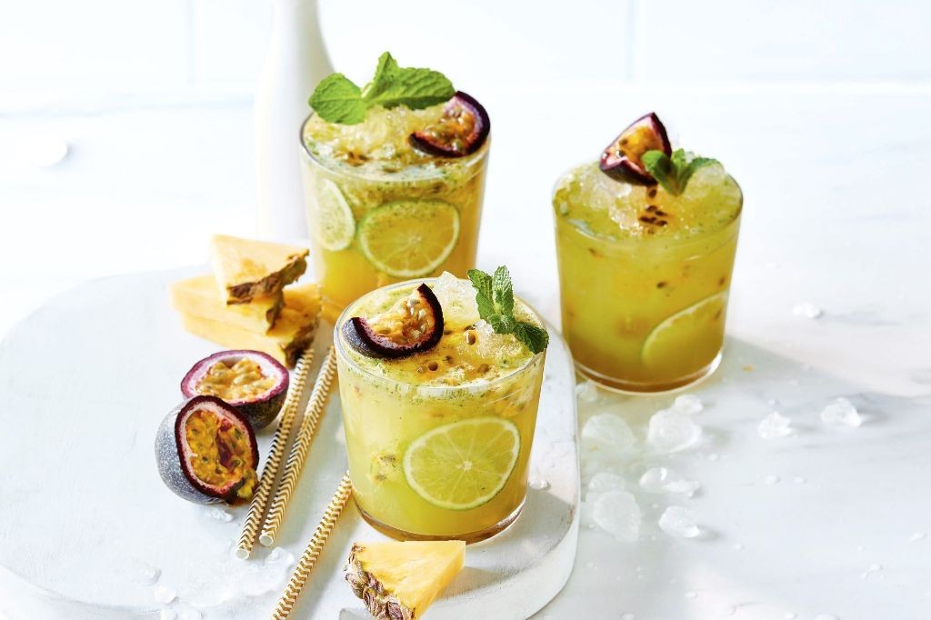 Coconut Rum Passionfruit Spritz