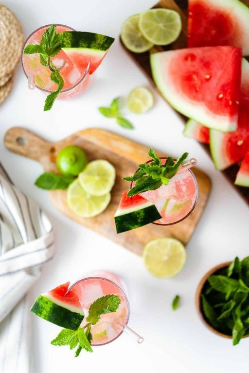 Coconut Rum Watermelon Cooler
