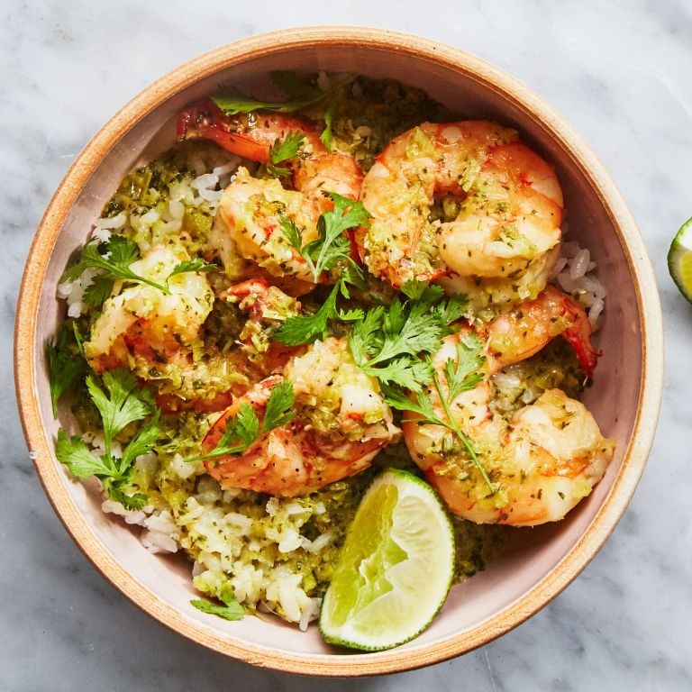Coconut Shrimp Curry with Lemongrass