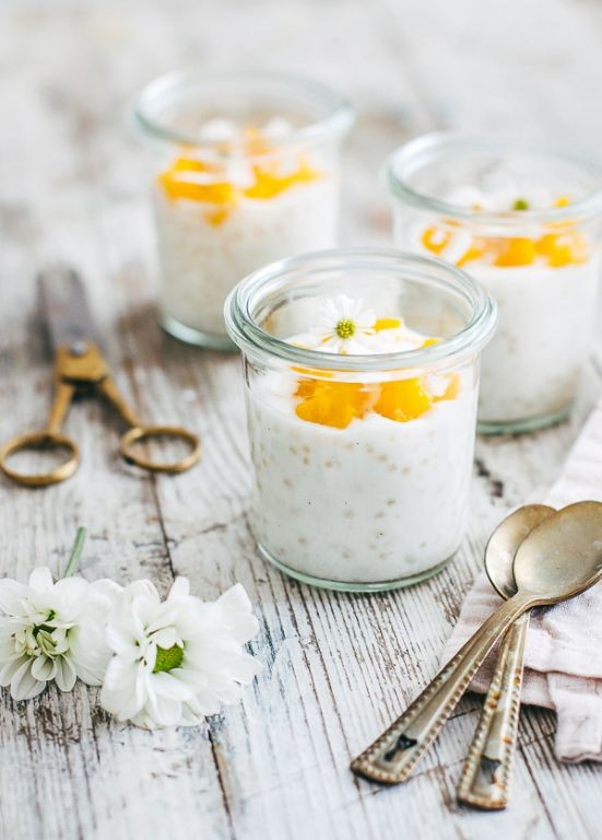 Coconut Tapioca Pudding