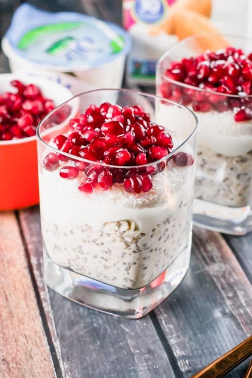 Coconut Yogurt Parfait with Pomegranate