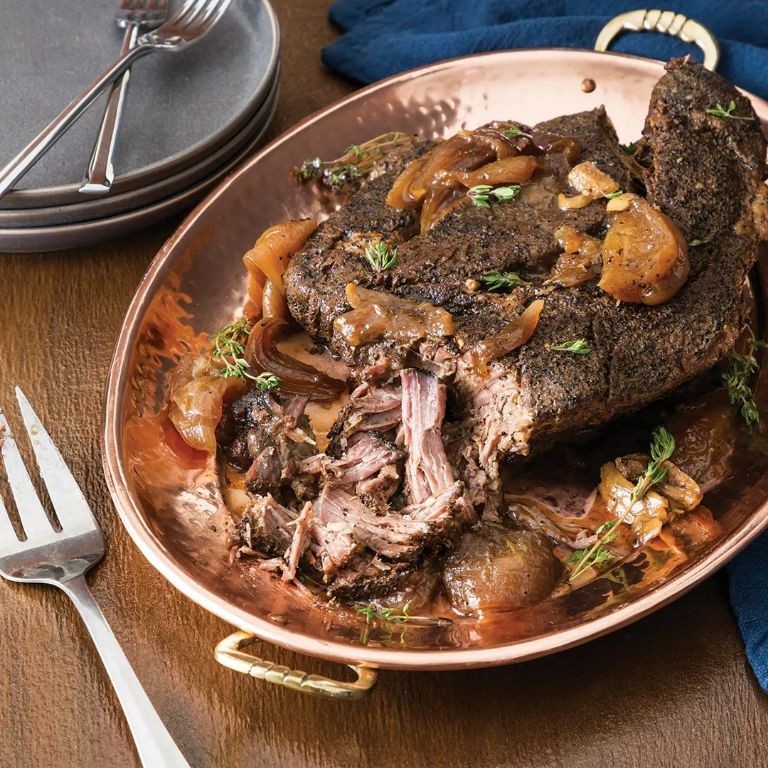 Coffee-Rubbed Rump Roast