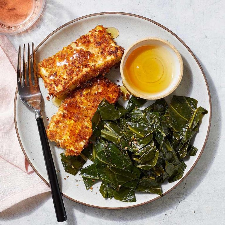 Collard Greens with Smoked Tofu