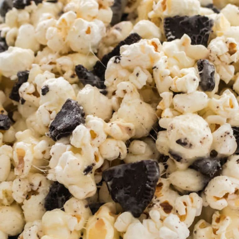 Cookies and Cream Caramel Corn