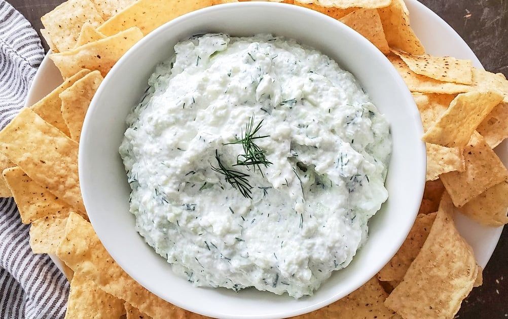 Cool Cucumber Dill Yogurt Dip