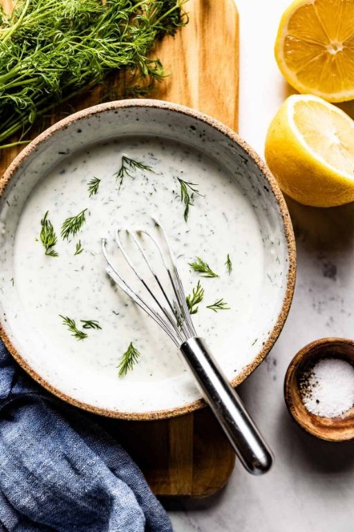 Copycat Cava Garlic Dill Yogurt Sauce