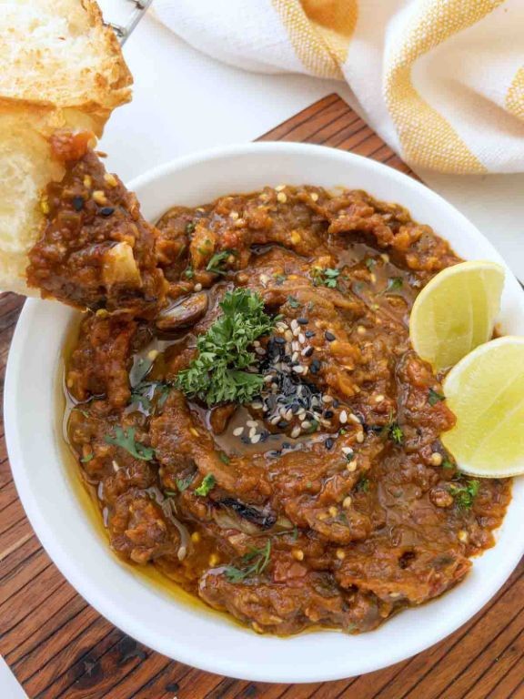 Copycat Cava Roasted Eggplant Spread