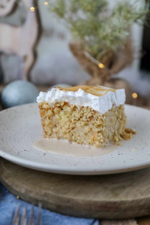 Coquito Tres Leches Cake