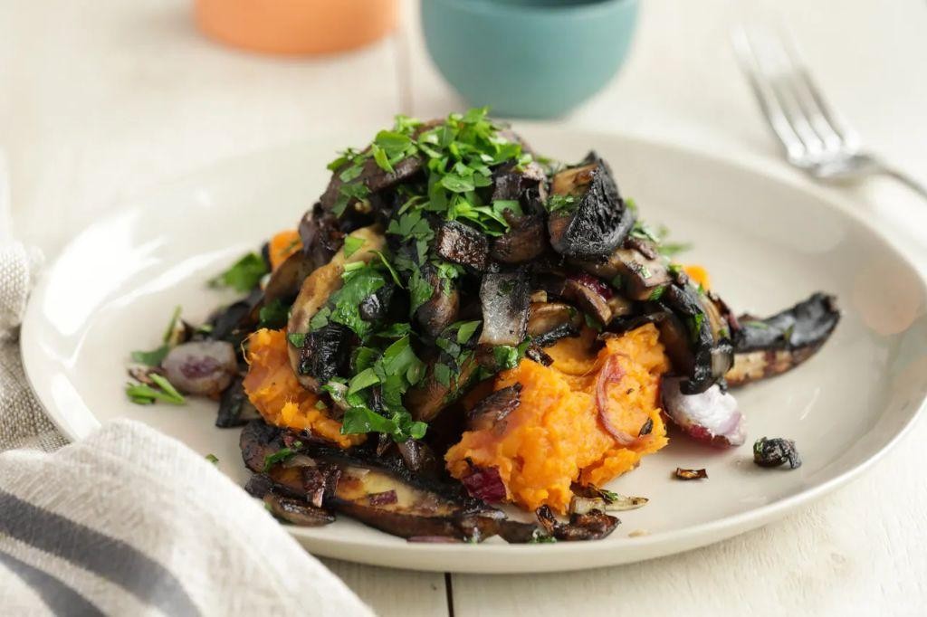 Cordyceps and Sweet Potato Mash