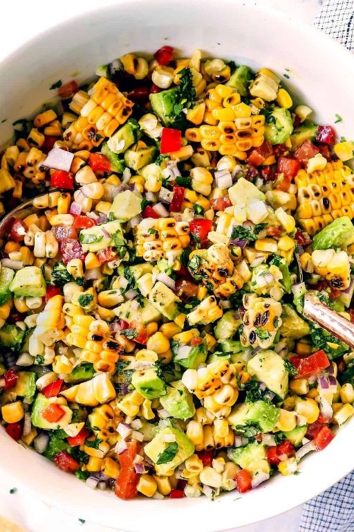 Corn and Avocado Salsa