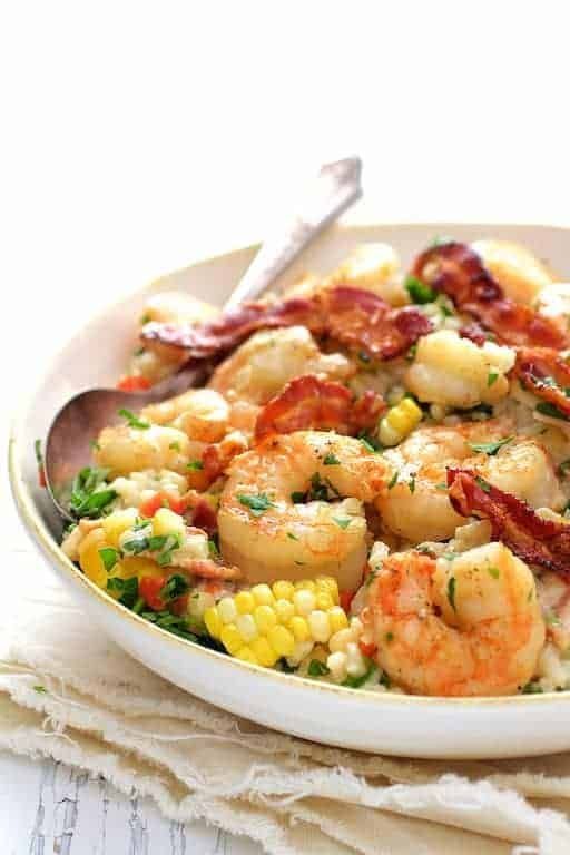 Corn and Shrimp Risotto