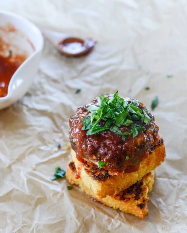 Cornbread Meatloaf with BBQ Glaze