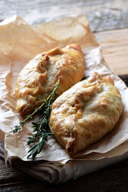 Cornish Pasty with Beef and Vegetables
