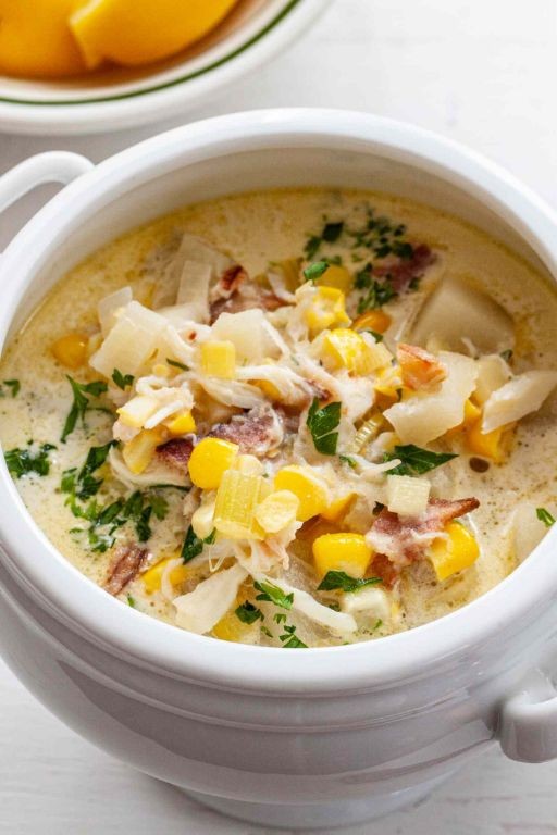 Crab Meat and Corn Chowder