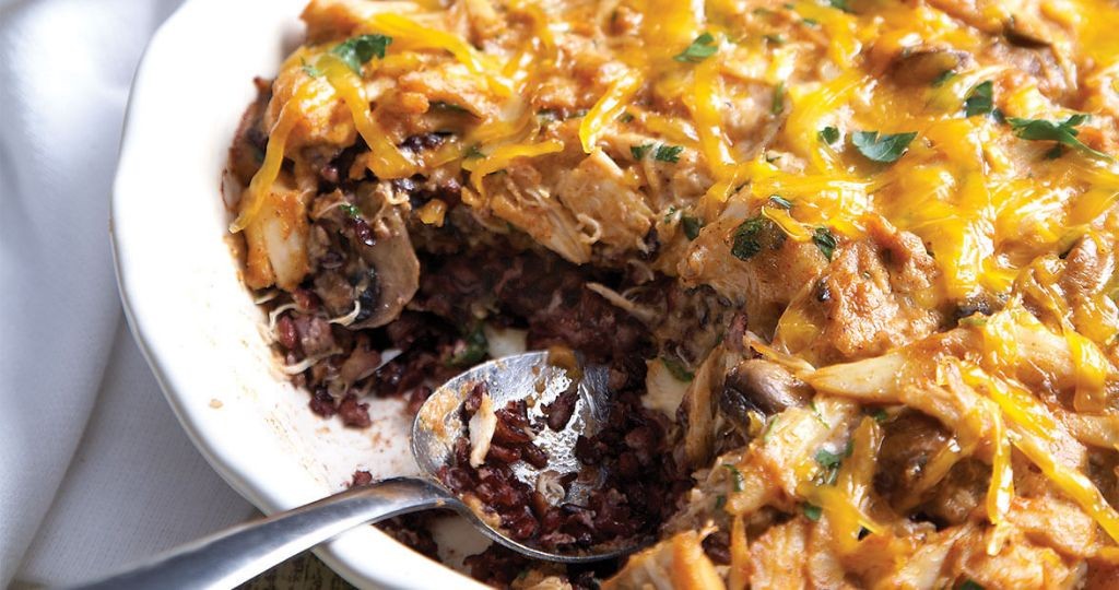 Crab and Wild Rice Casserole