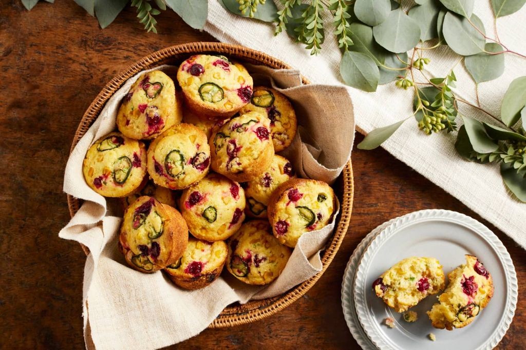 Cranberry Jalapeño Cornbread