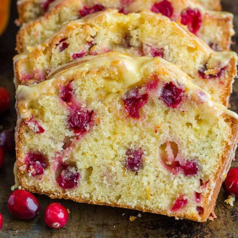 Cranberry Orange Christmas Bread