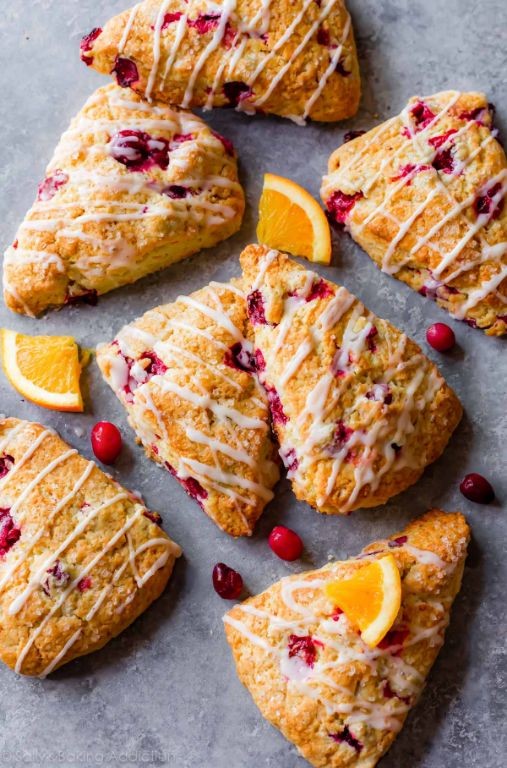 Cranberry Orange Scones