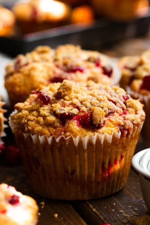 Cranberry Sauce Muffins