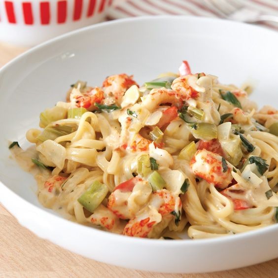 Crawfish Fettuccine Alfredo