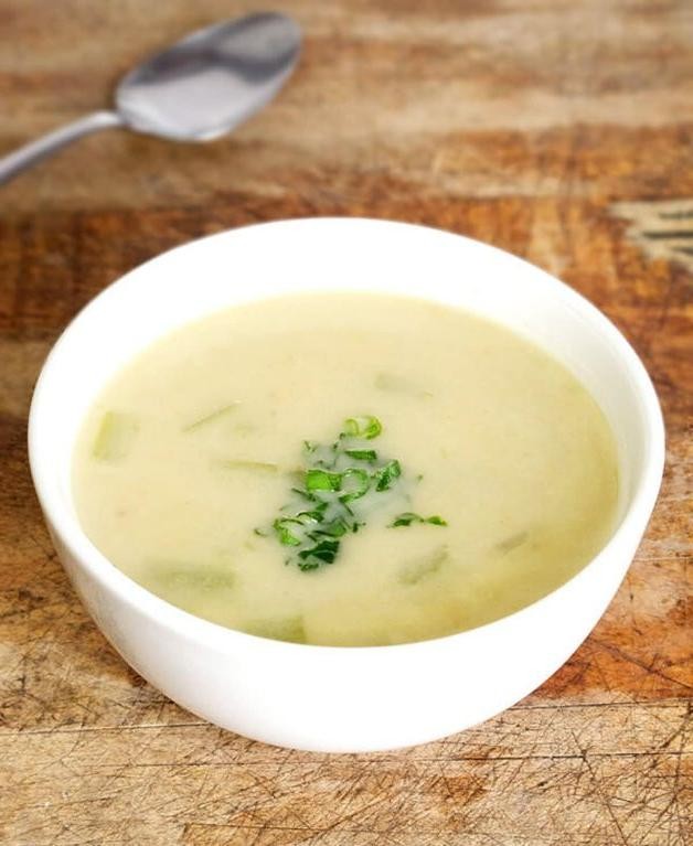 Cream of Celery and Potato Soup