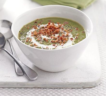 Cream of Spinach and Lentil Soup
