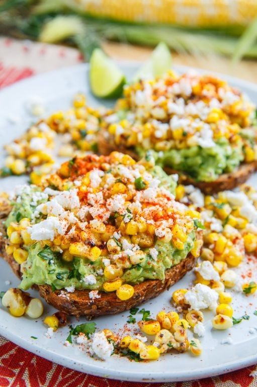 Creamy Avocado Esquites