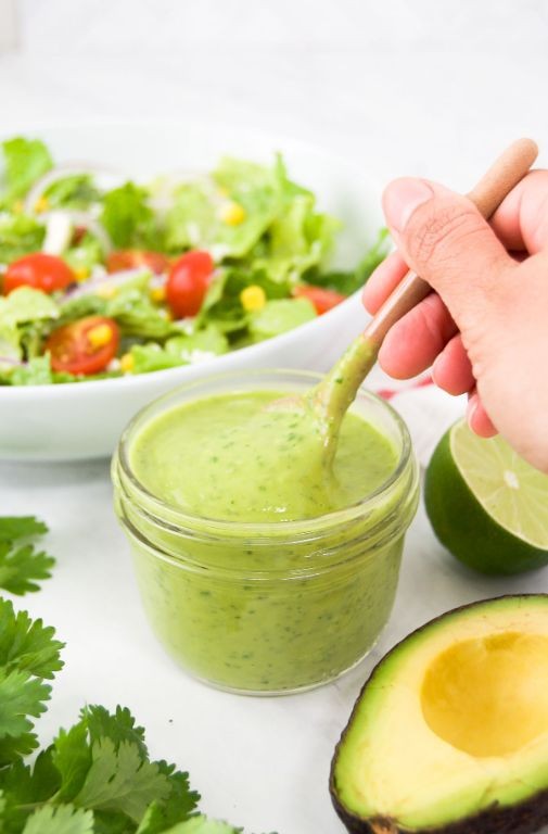 Creamy Avocado Lime Dressing