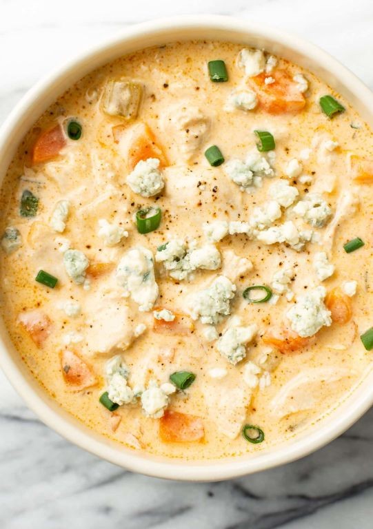 Creamy Buffalo Chicken Soup