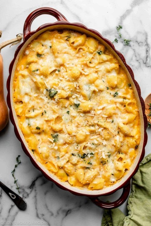 Creamy Butternut Squash Mac and Cheese