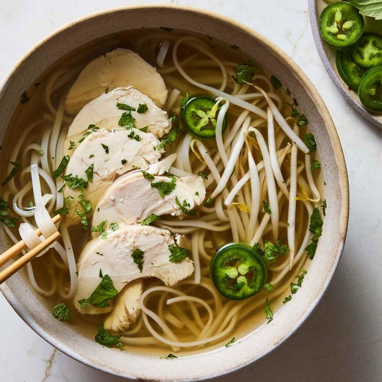 Creamy Chicken Pho Soup