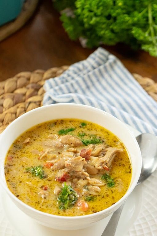 Creamy Chicken and White Bean Soup