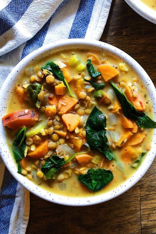 Creamy Coconut Lentil Soup