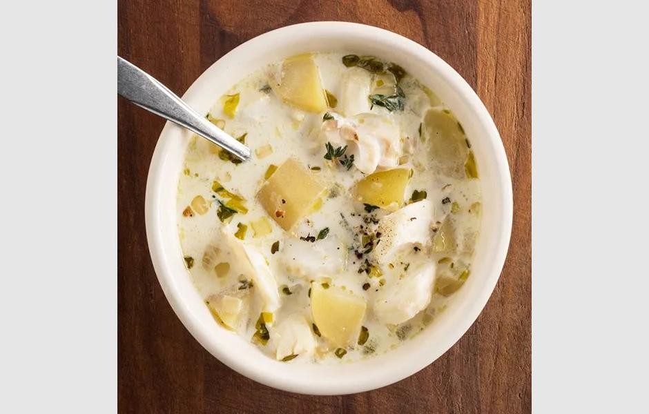 Creamy Cod and Potato Chowder