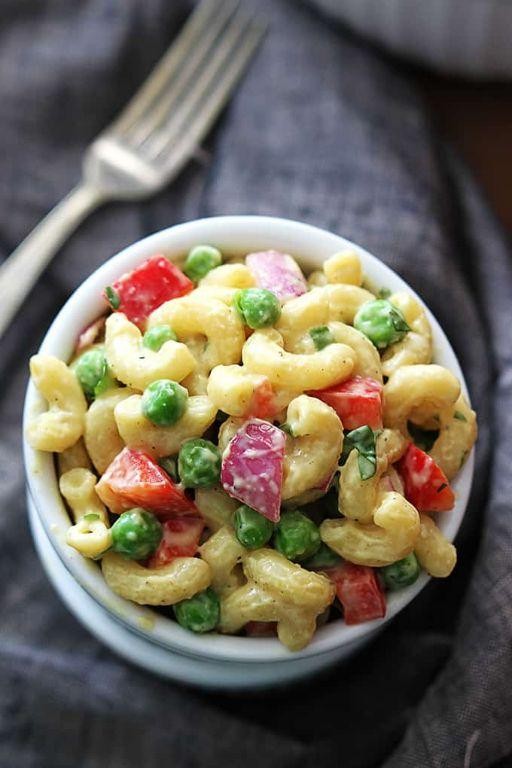 Creamy Dijon Mustard Pasta Salad