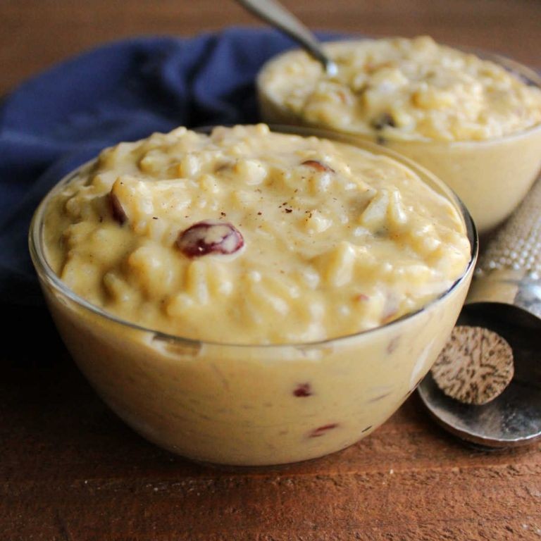 Creamy Evaporated Milk Rice Pudding