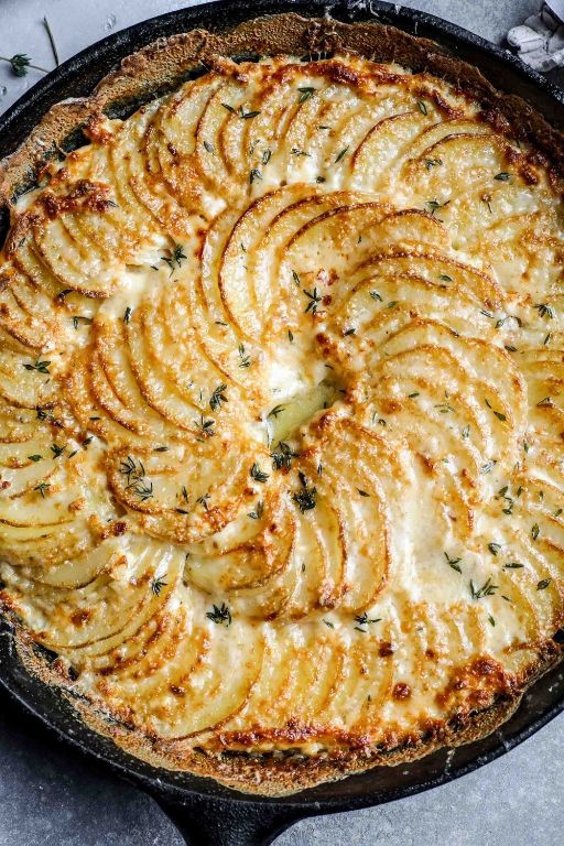 Creamy Gruyère Scalloped Potatoes