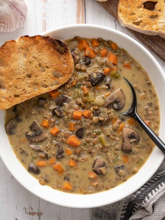 Creamy Lentil and Vegetable Soup