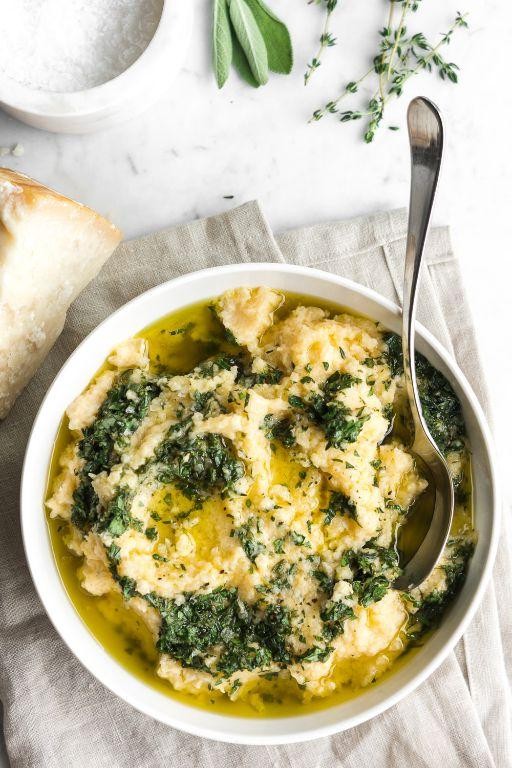 Creamy Parmesan Mashed Rutabaga