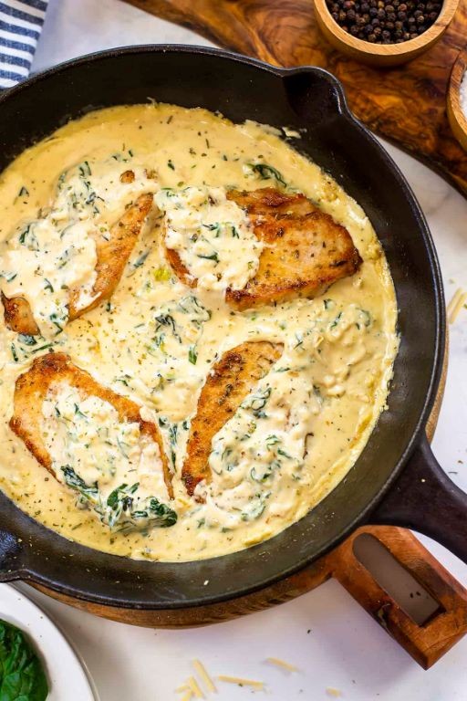 Creamy Parmesan Pork Tenderloin