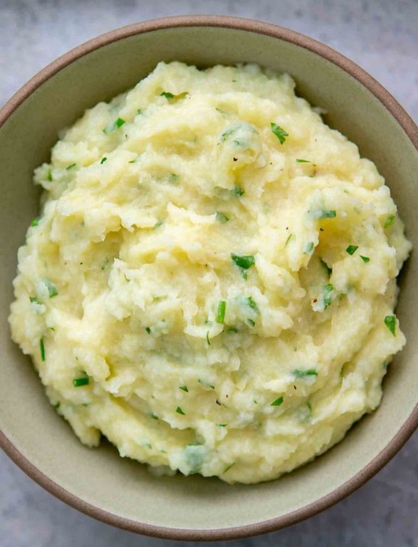 Creamy Parsnip and Potato Mash