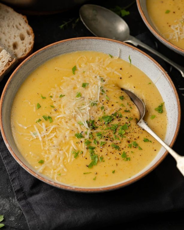 Creamy Parsnip and Potato Soup